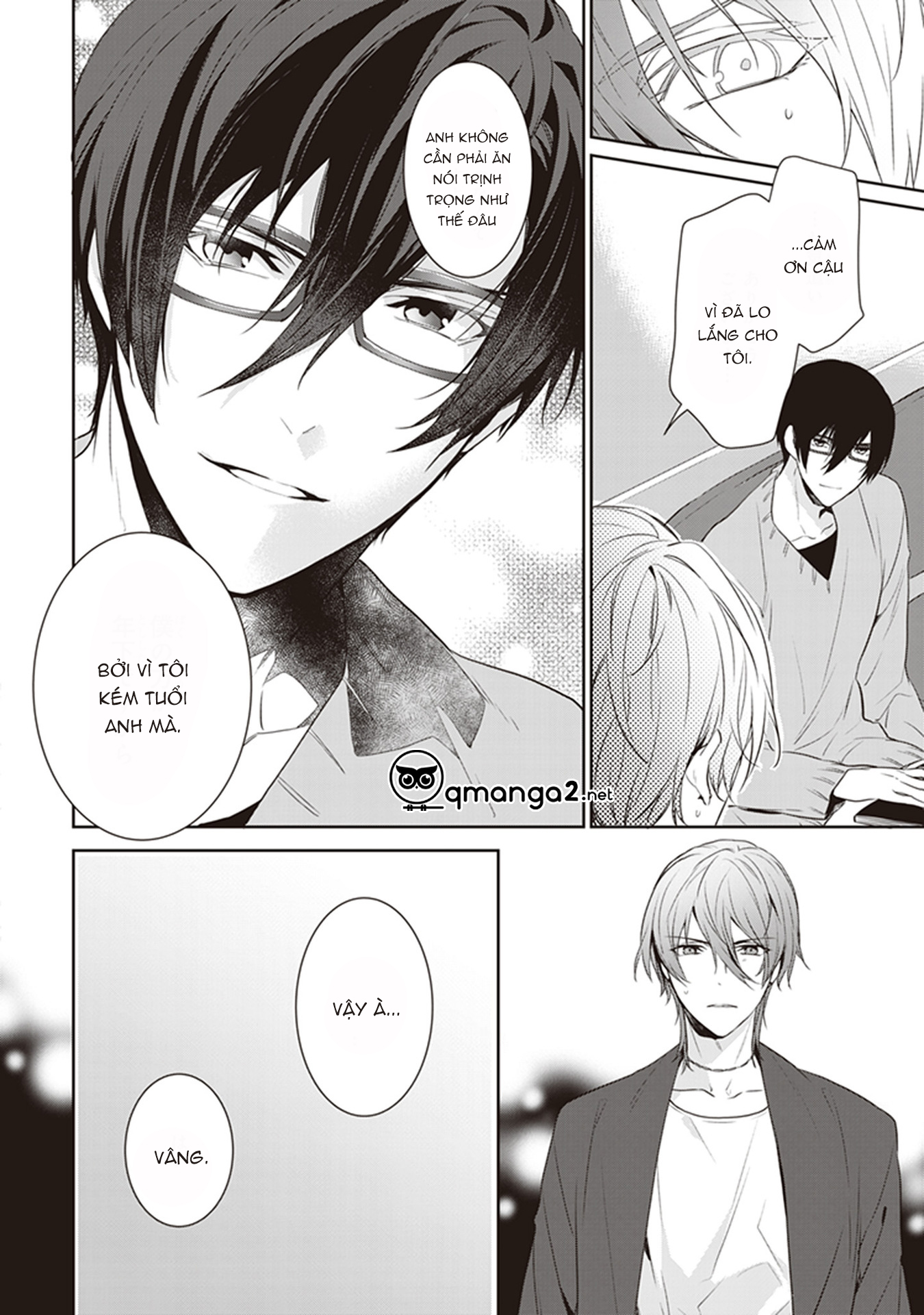 chỉ cần nghe giọng nói của cậu chapter 1.1 24