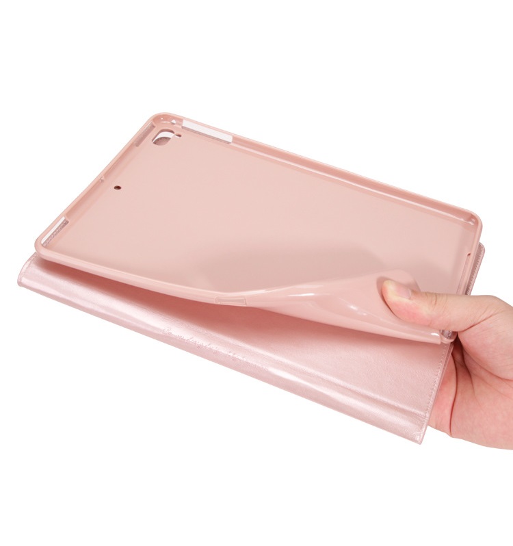 Bao da dành cho Samsung Galaxy Tab A7 10.4 T500/T505 dạng ví có ngăn đựng thẻ, đựng tiền, quai gập - Hàng chính hãng HanMan
