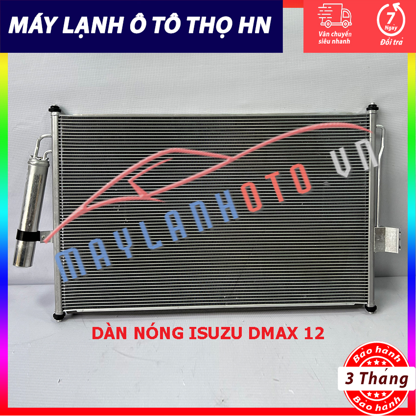 Dàn (giàn) nóng Isuzu Dmax (D-Max) 2012 Hàng xịn Thái Lan (hàng chính hãng nhập khẩu trực tiếp)