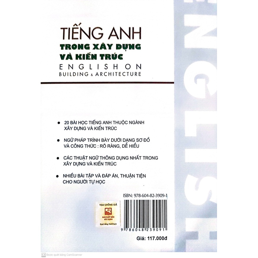 Tiếng Anh Trong Xây Dựng Và Kiến Trúc (Tái Bản)-MK