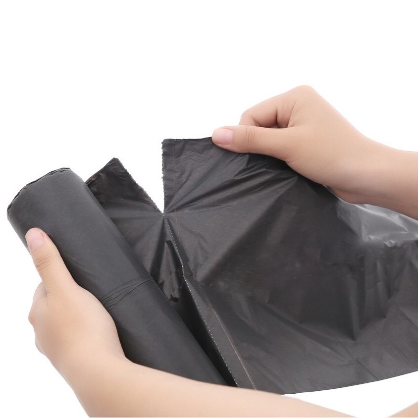 Combo 6 Cuộn Túi Đựng Rác, Túi Rác Đen Tự Phân Huỷ, Túi Nilong Đựng Rác