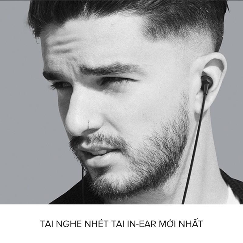 Tai Nghe In-ear HAVIT E48P High-end Dynamic Giảm Ồn, Nút Nhấn Đa Chức Năng, Dây TPE Nhiều Màu Sắc - Hàng Chính Hãng