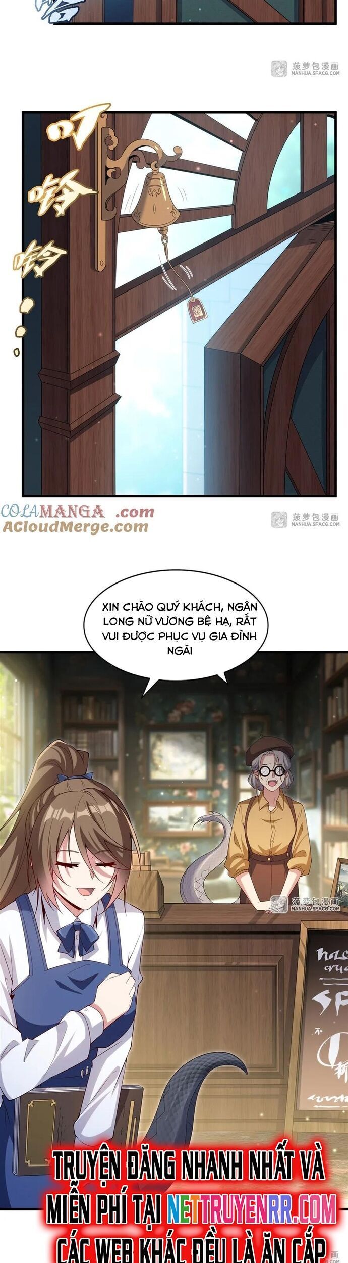 câm miệng đi ác long, ta không muốn trông trẻ với ngươi nữa! chapter 17 11