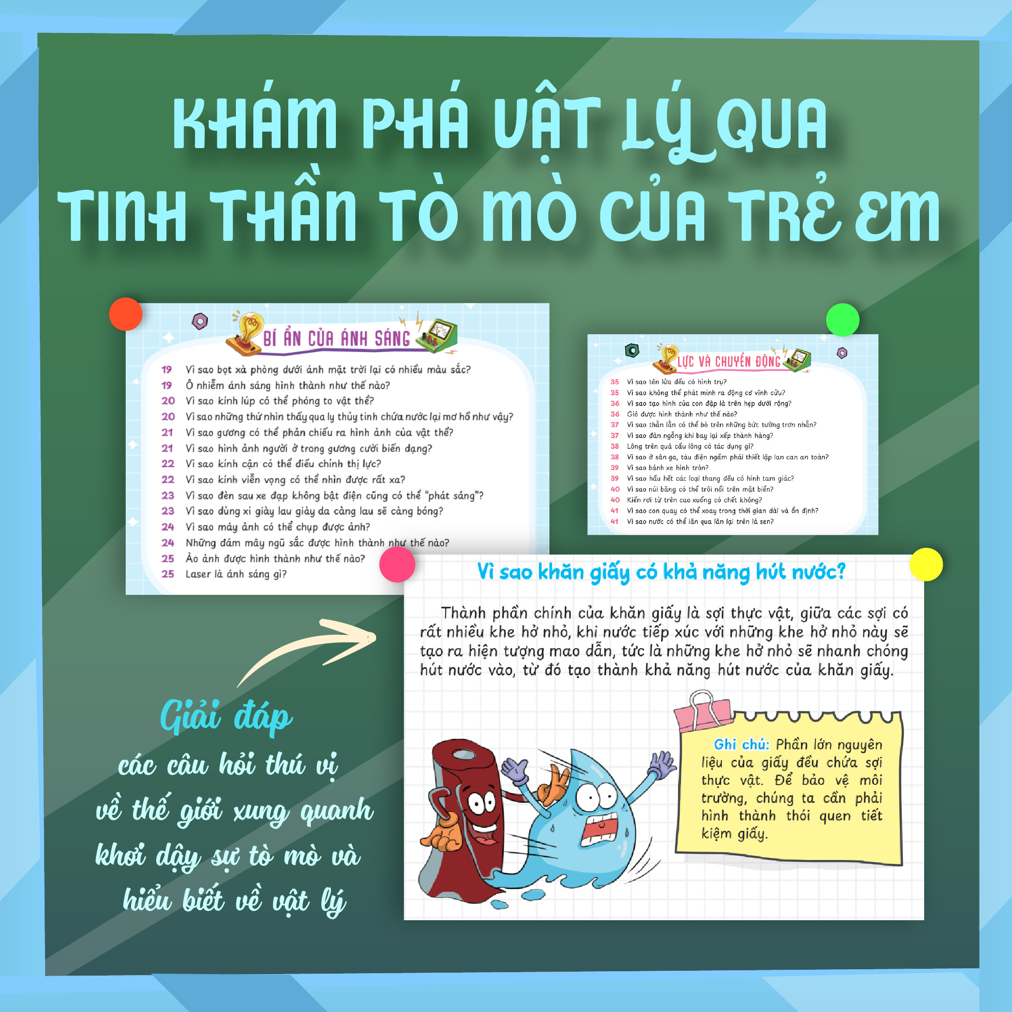 Vật lý vui nhộn - Những câu hỏi vì sao về Vật lý