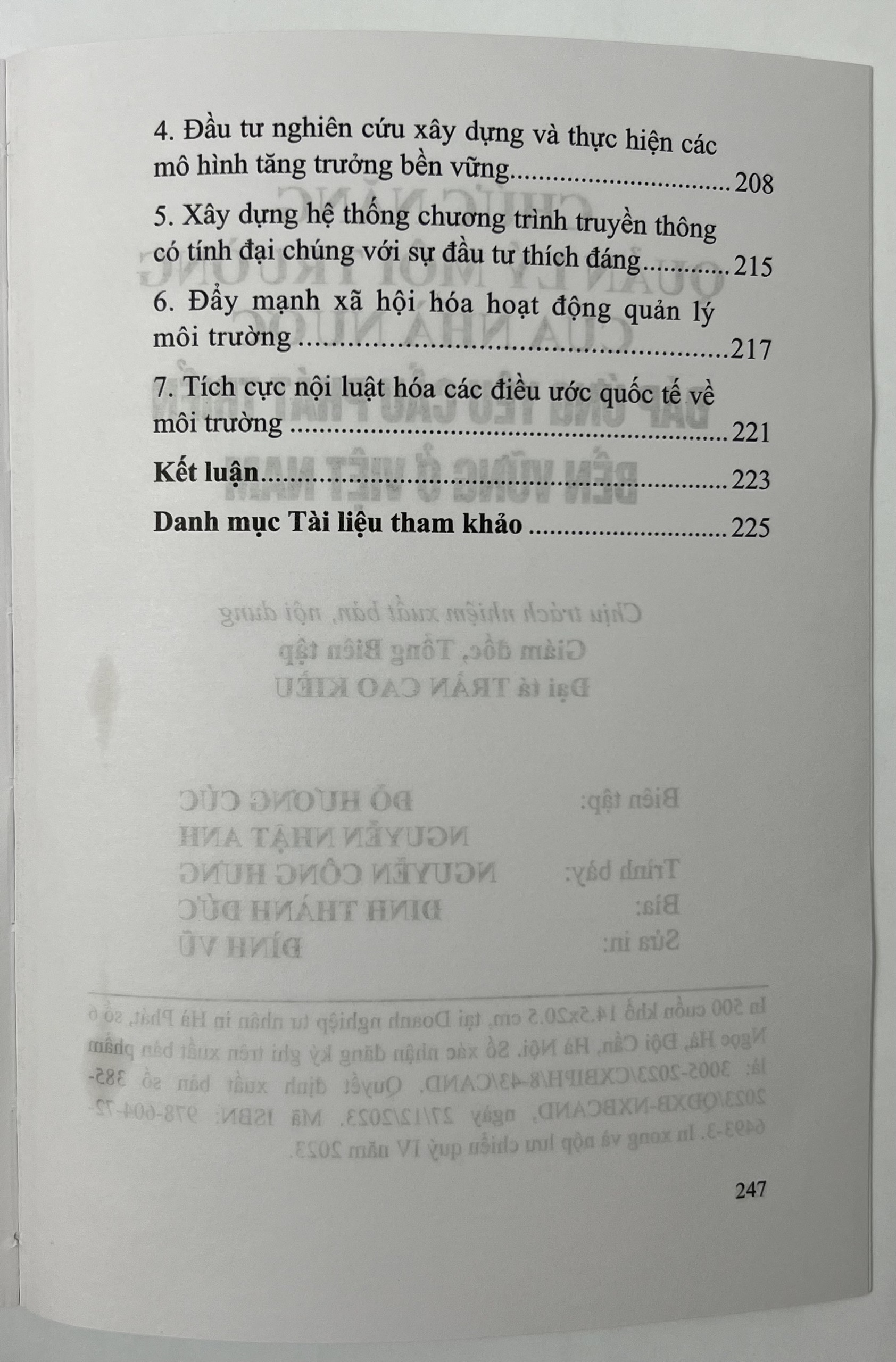 Sách - Chức Năng Quản Lý Môi Trường Của Nhà Nước Đáp Ứng Yêu Cầu Phát Triển Bền Vững Ở Việt Nam
