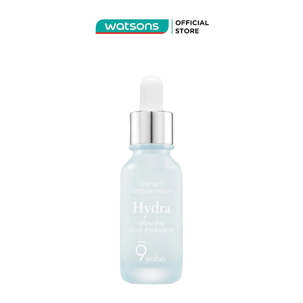 Tinh Chất 9 Wishes Hydra Skin Ampule Serum Cấp Ẩm Và Làm Sáng Da 25ml