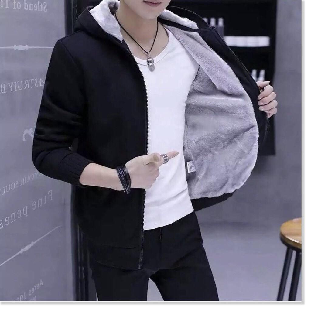 ÁO KHOÁC NAM/ÁO KHOÁC NAM NỈ NGOẠI LÓT LÔNG GIỮ NHIỆT BAO ĐẸP SIÊU ẤM ÁP CÓ SIZE 3XL