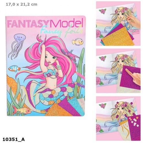 Đồ chơi BST dán stickers và tô màu Fantasy Model Fancy Foils TOPMODEL TM0410351