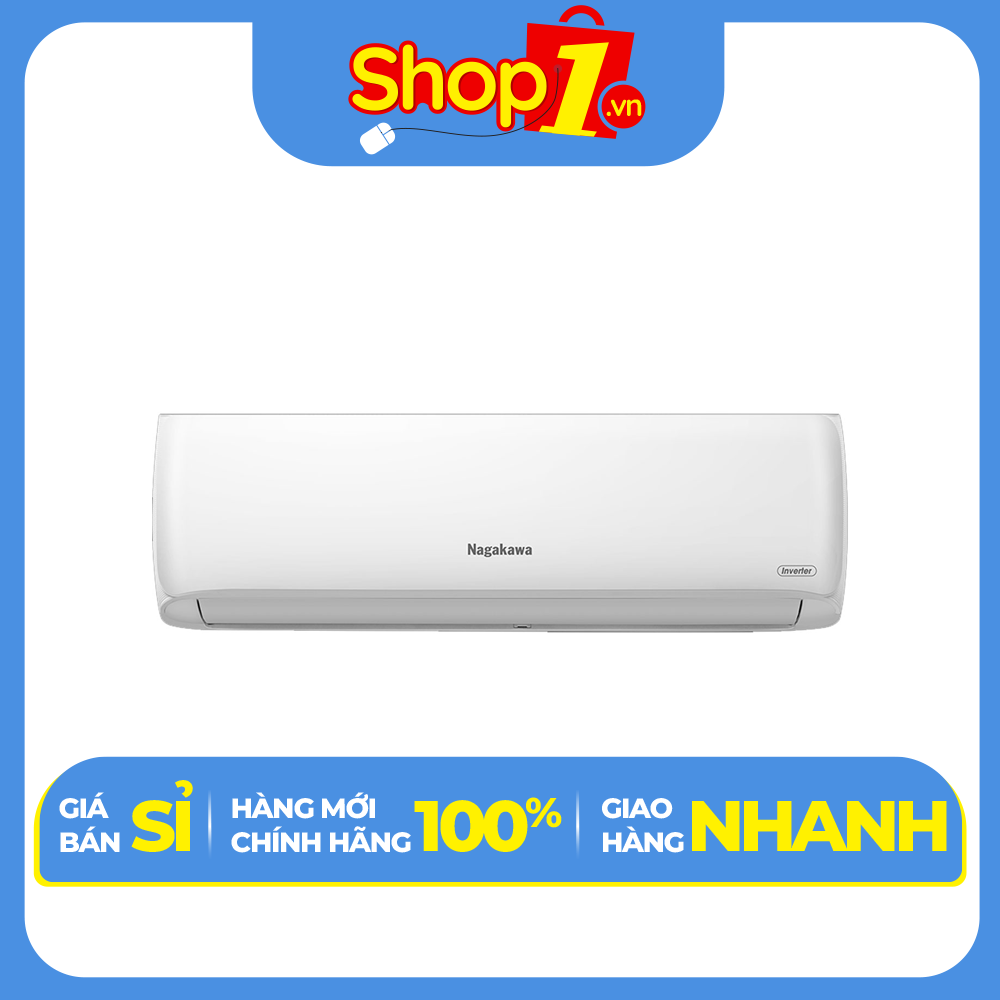 Máy Lạnh Nagakawa 24000BTU 1 Chiều Inverter NIS-C24R2H10 - Hàng Chính Hãng - Chỉ Giao Hồ Chí Minh