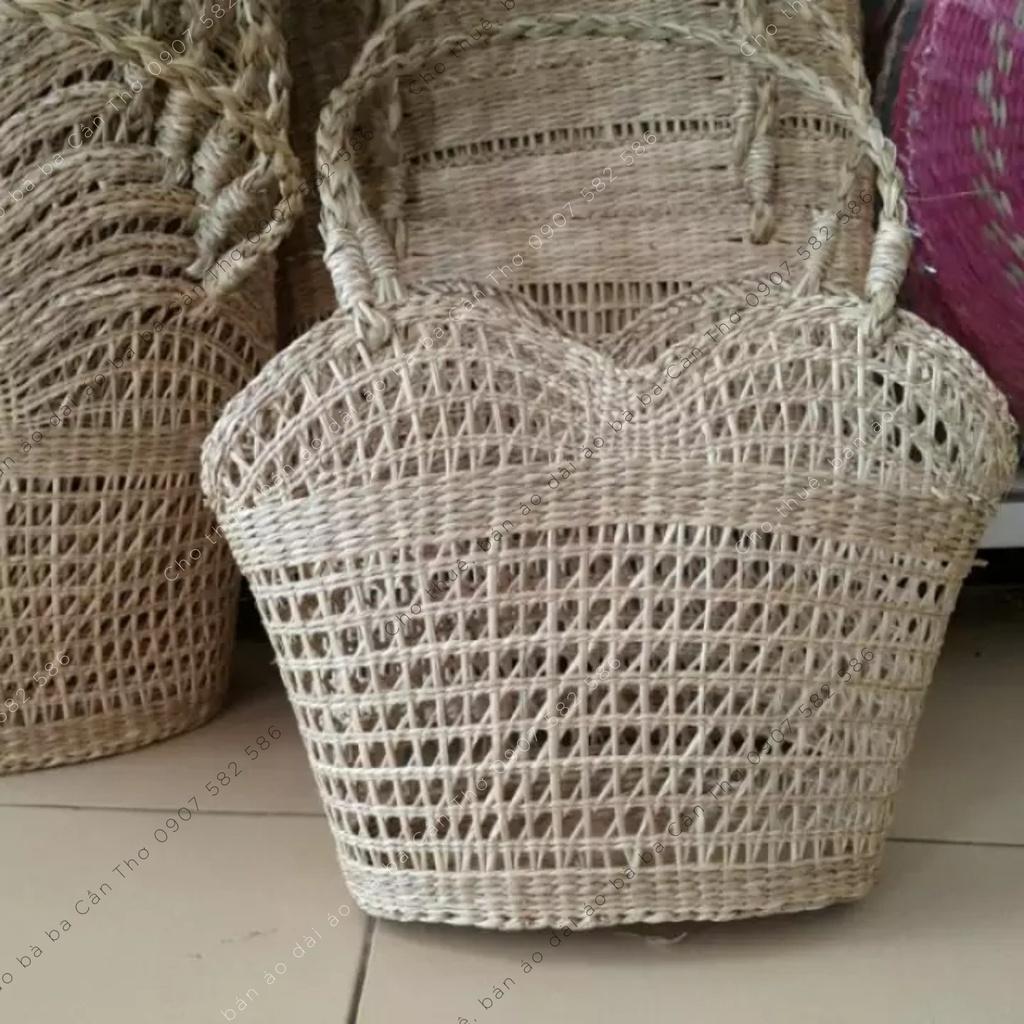GIỎ XÁCH CHIẾU CỐI- GIỎ XÁCH MÂY GIÁ RẺ - GIỎ MÂY TRANG TRÍ DECOR