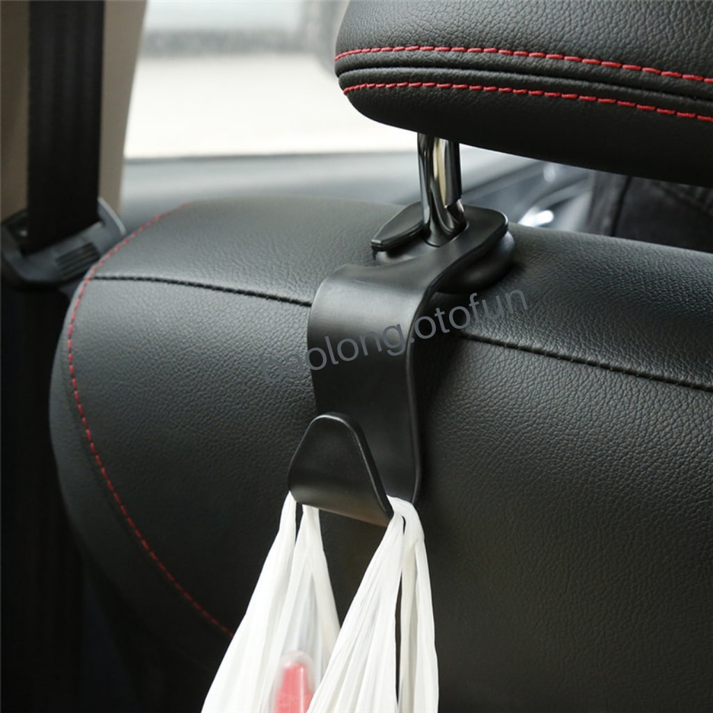 Móc treo đồ xe ô tô chữ S tiện dụng gắn sau ghế,Móc treo đồ ô tô nhỏ gọn gắn sau ghế xe hơi, Móc treo đồ chữ S đơn giản