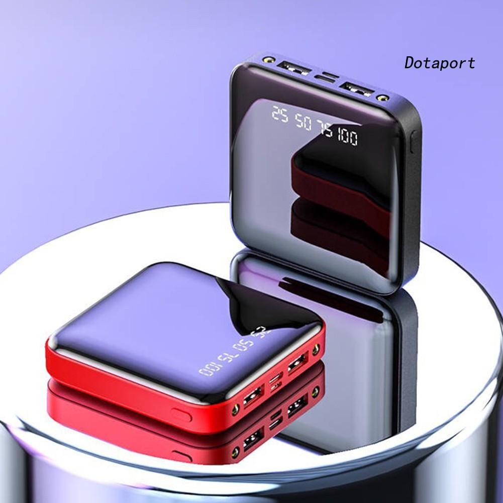 Pin Sạc Dự Phòng Mini Có Màn Hình Hiển Thị 20000mah Dành Cho Điện Thoại