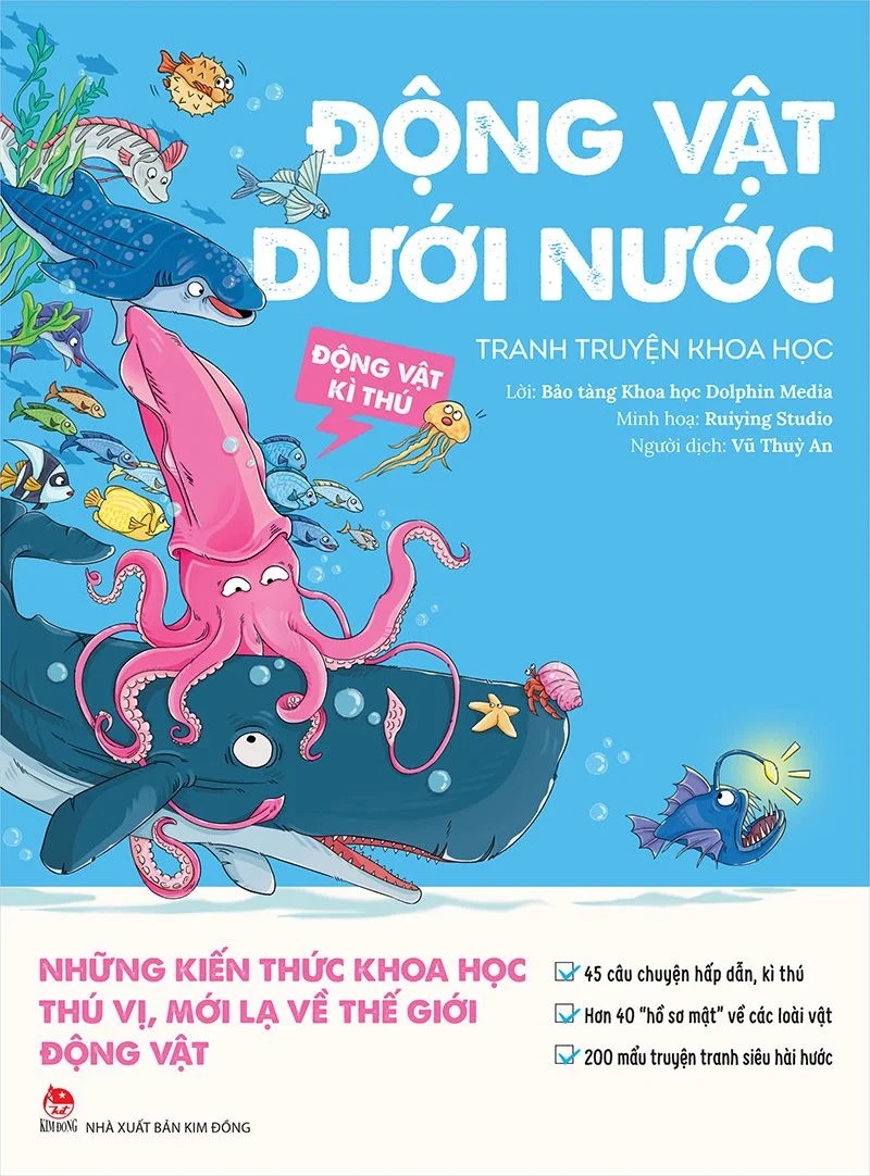 Sách - Tranh truyện khoa học - Động vật kì thú