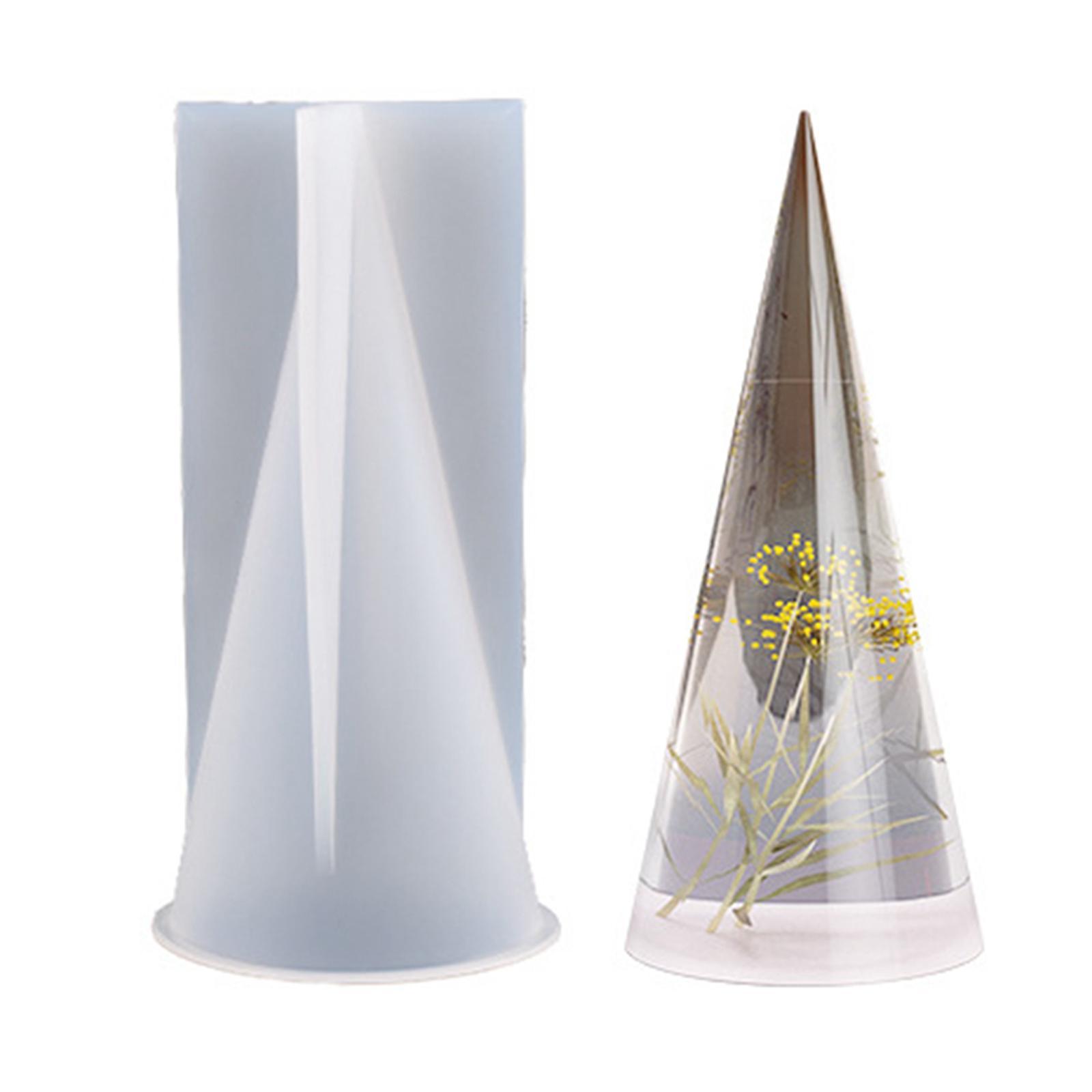 Cone Resin Model,  Holder Silicone Models for Resin Casting, Silicone Resin Models for Jewelry Display Stand