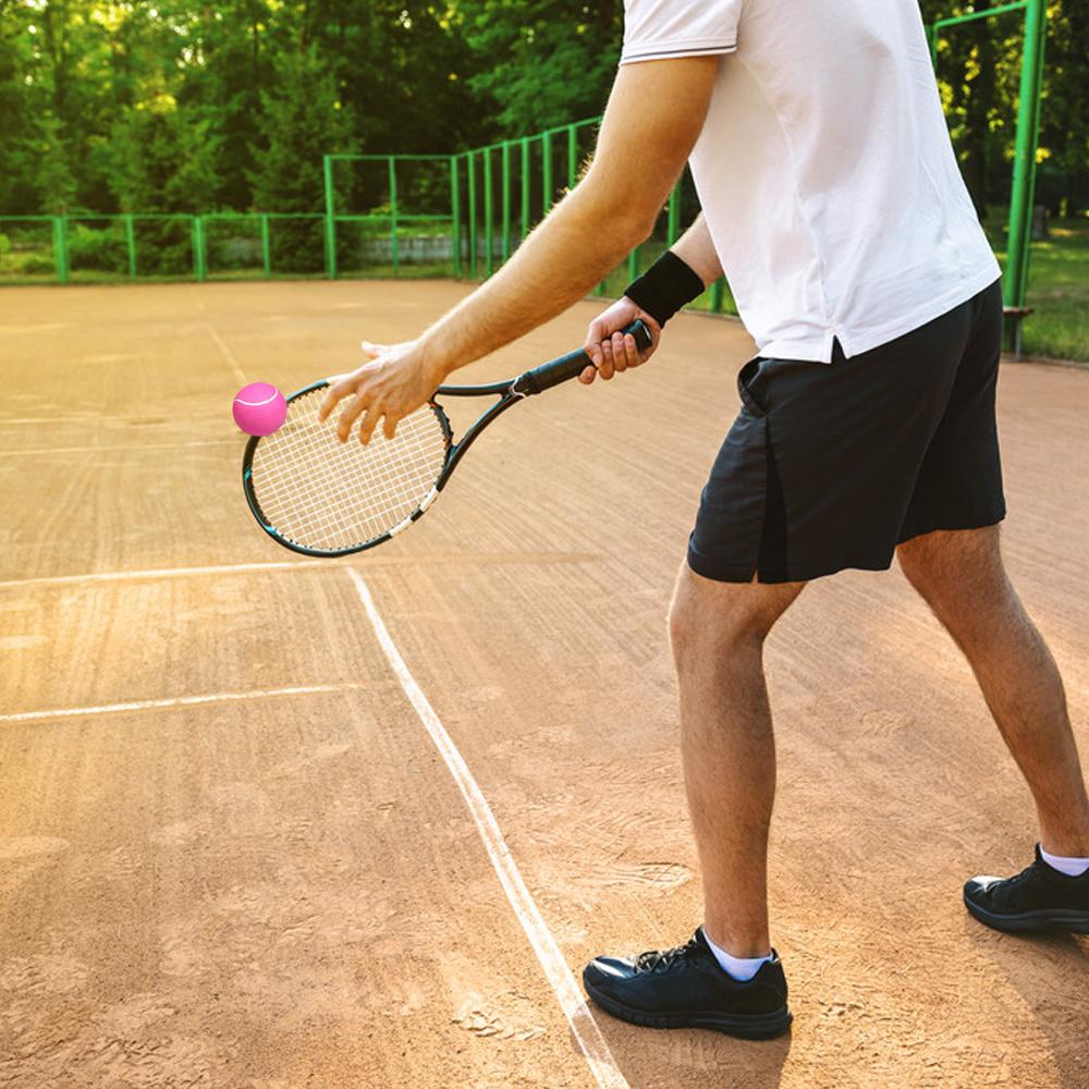 Bóng quần vợt bơm hơi tiêu chuẩn 8 inch bằng cao su tự nhiên