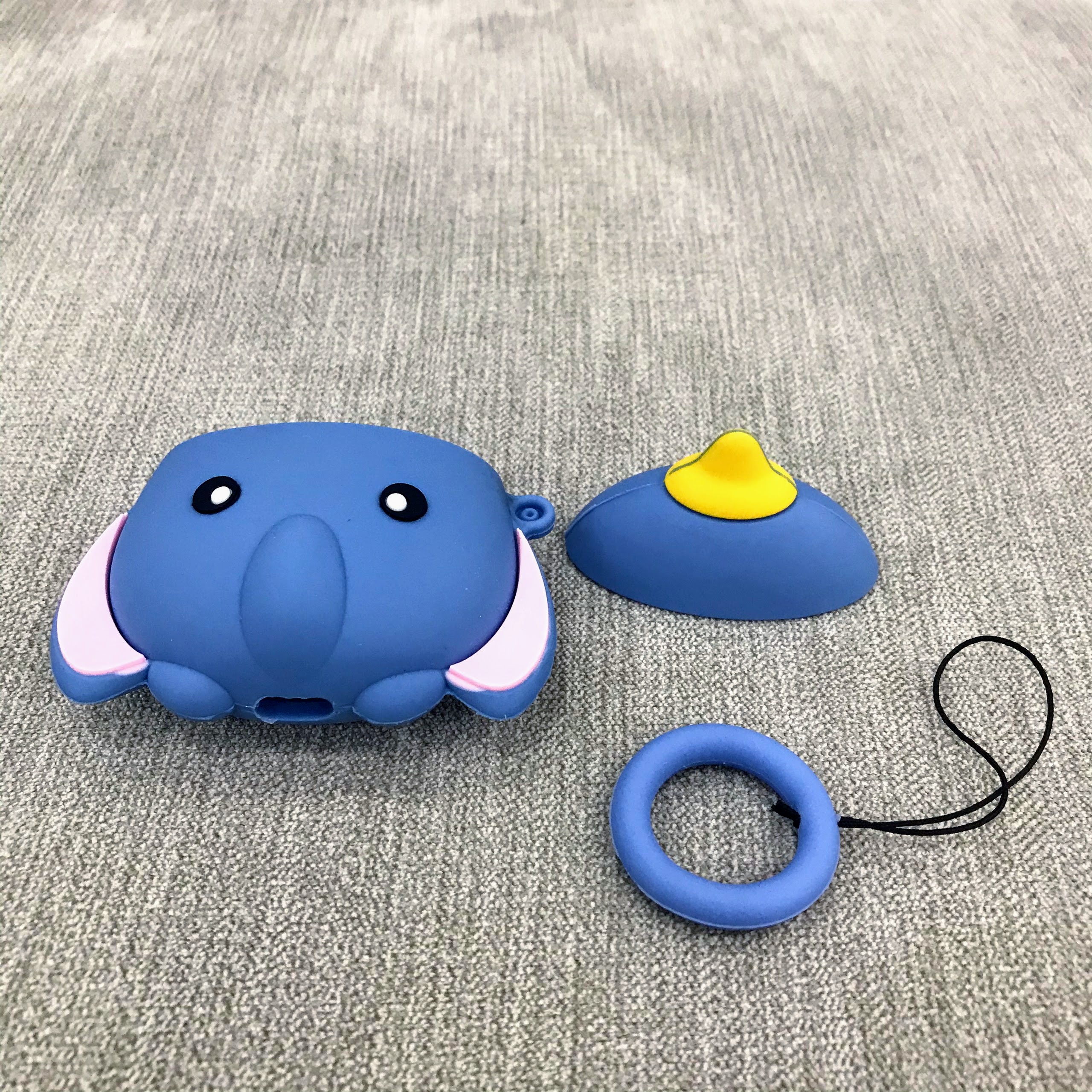 Case Dành Cho Airpods 1 / 2 - Ốp Bảo Vệ Chất Lượng Cao Cấp Dành Cho Airpods 1 / Airpods 2 - Voi Dumbo