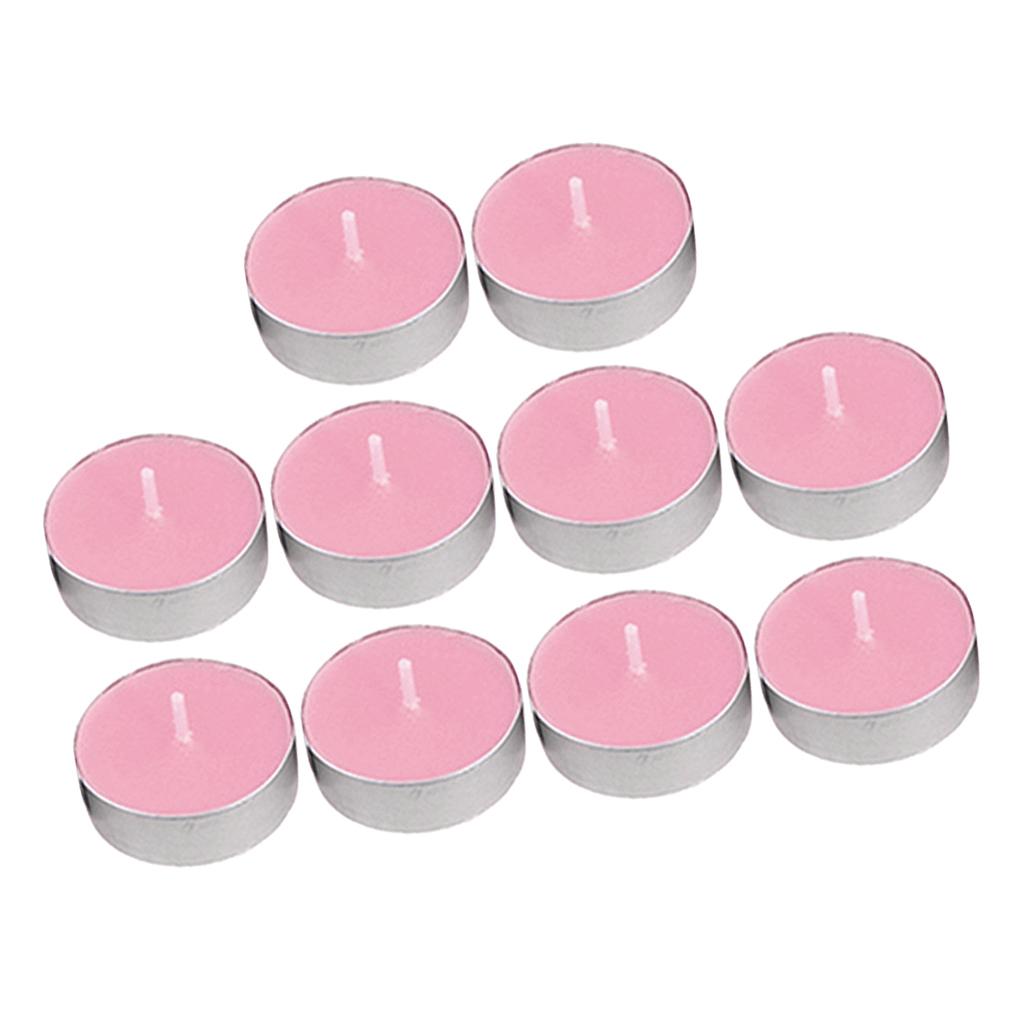 10 Chiếc Nến Tròn Không Khói Cho Bữa Tiệc Sinh Nhật 3,5x1cm