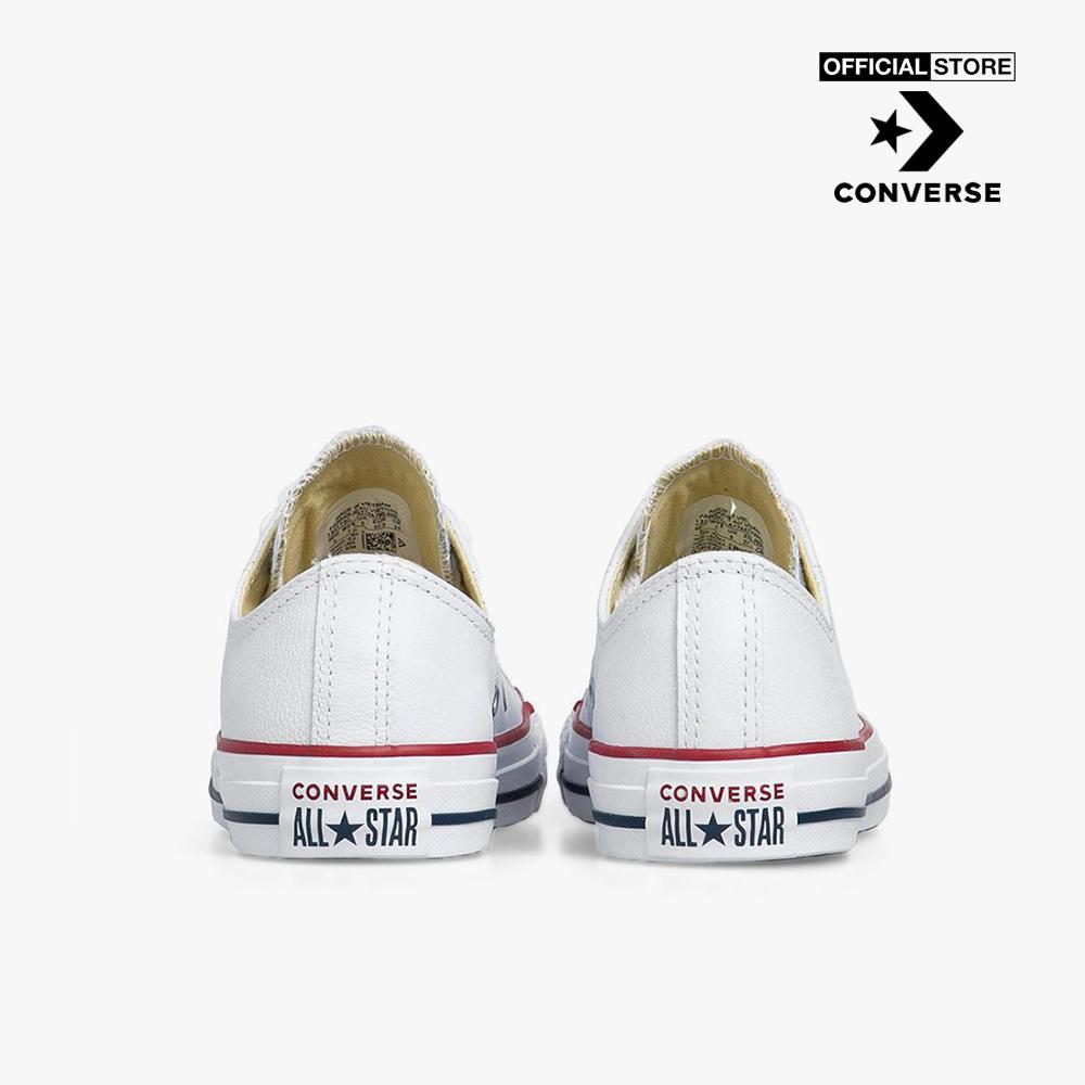 CONVERSE - Giày sneakers cổ thấp unisex Chuck Taylor All Star Leather 132173C