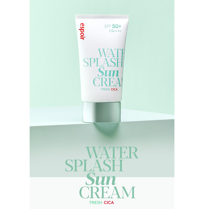 [NEW] Kem Chống Nắng Espoir Water Splash Sun Cream Fresh Cica SPF50+ PA++++