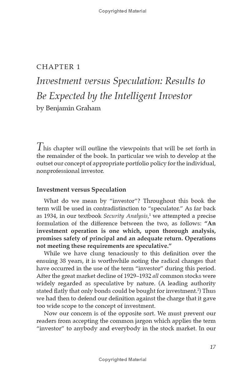 Sách ngoại văn: The Intelligent Investor - The Definitive Book on Value Investing
