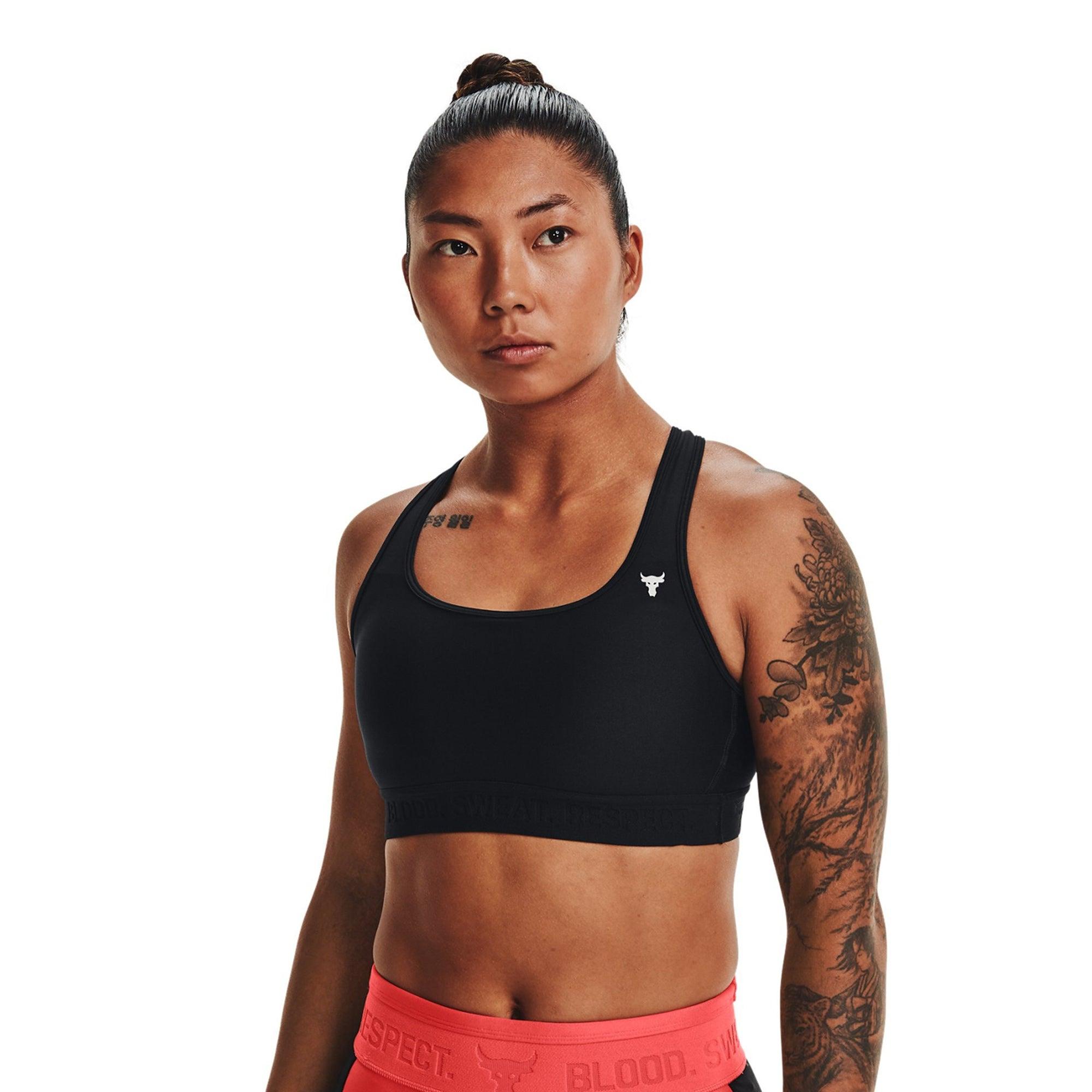 Áo bra thể thao nữ Under Armour Project Rock - 1366004-001