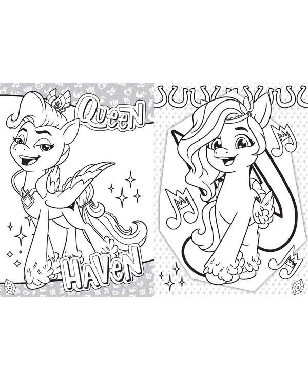 Sách ngoại văn: My Little Pony - Colouring Book - Be Brave, Be Kind