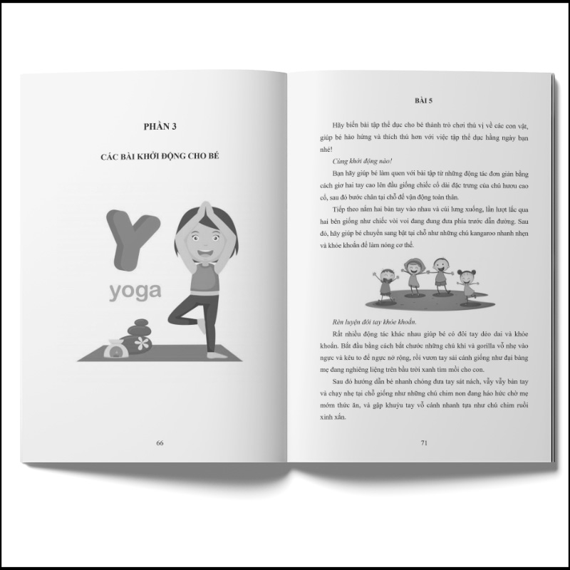 Sách - Giáo án giảng dạy Yoga trẻ em