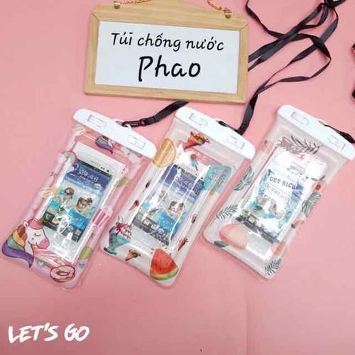 Túi chống nước cho điện thoại kèm phao nổi trên mặt nước