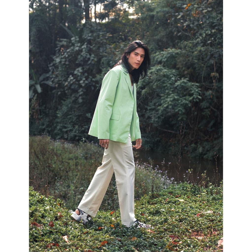 Áo khoác Y218 MINTIE BLAZER màu xanh mint