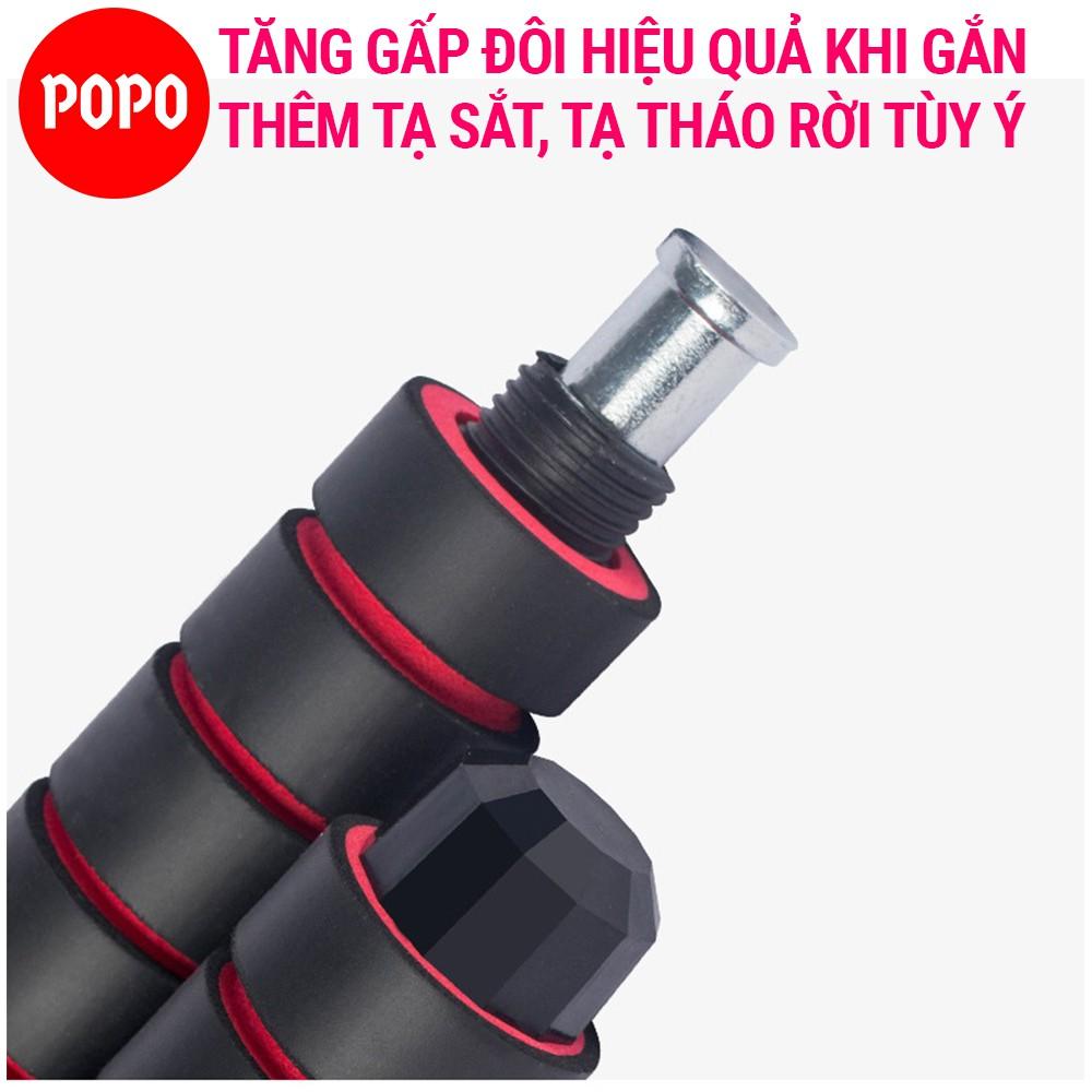 Dây nhảy dây thể dục MÀU POPO TS36C tập thể lực giảm cân giảm mỡ bụng đốt cháy calo, tập luyên kickbox, boxing