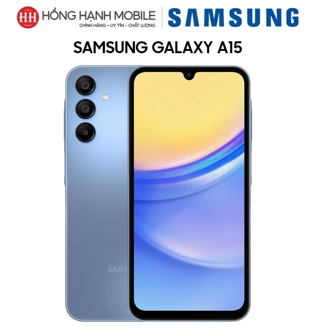 Điện Thoại Samsung A15 8GB/128GB - Hàng Chính Hãng