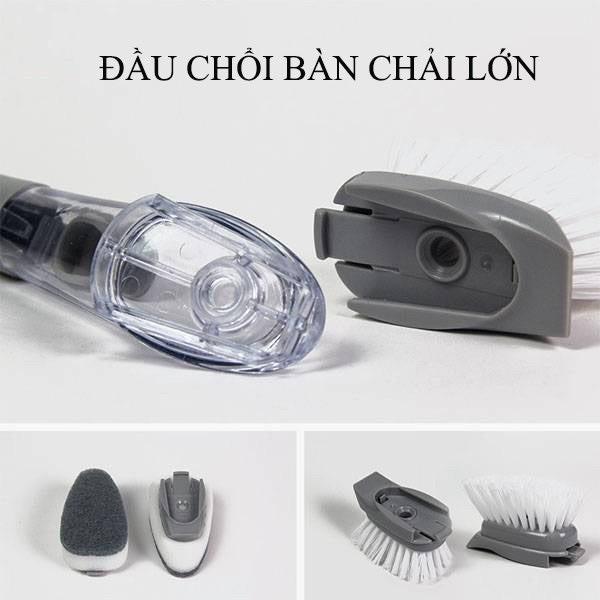 Chổi lau chùi nhà bếp có khay đựng dung dịch vệ sinh