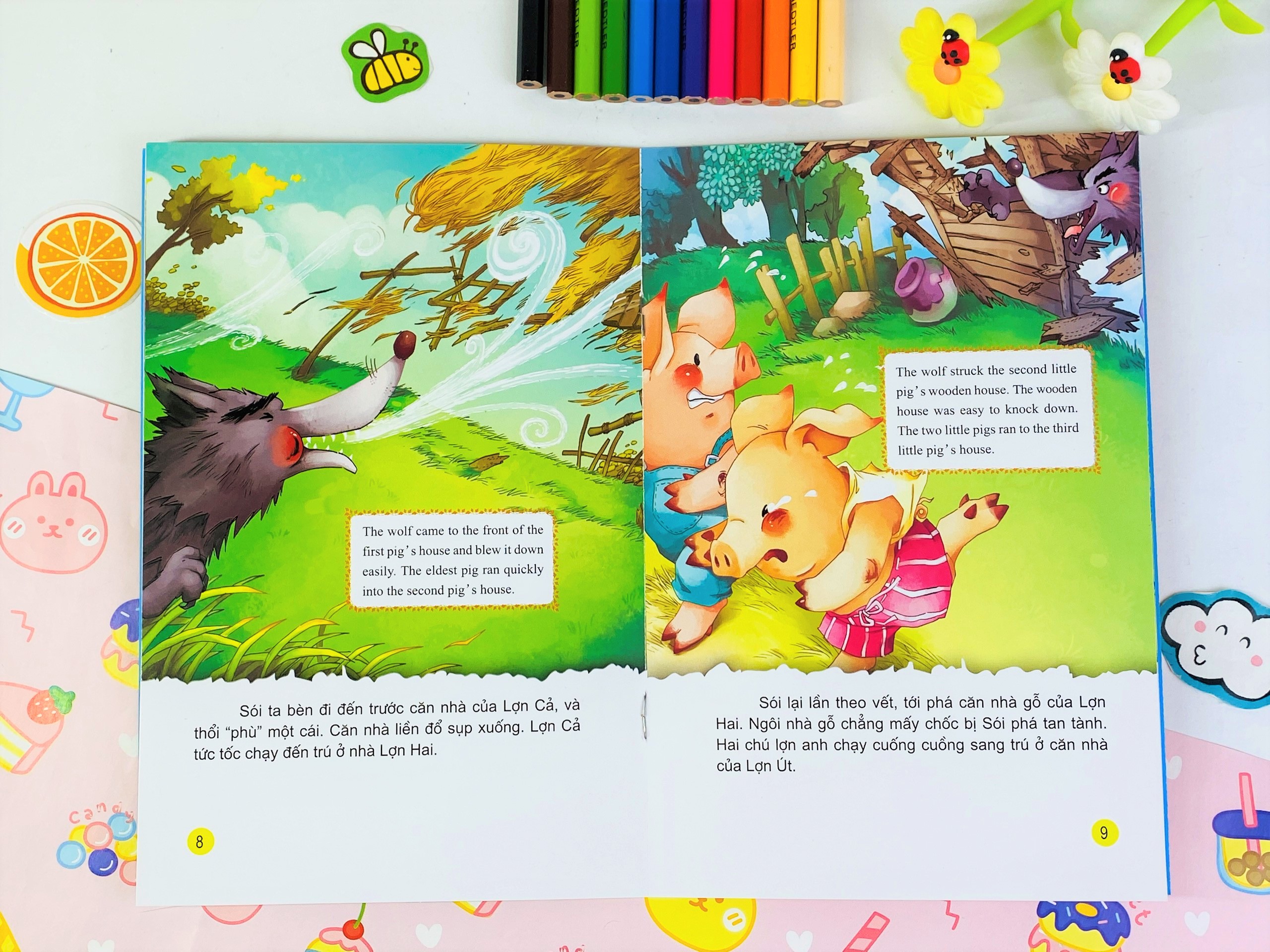 Sách - Combo 20 cuốn Những Câu Chuyện Cổ Tích Đáng Yêu - Song Ngữ Anh Việt - ndbooks