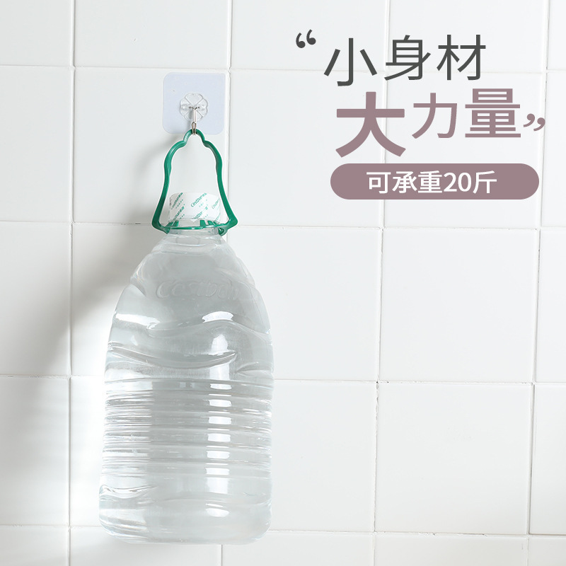 Móc Dán Tường Siêu Dính Trong Suốt Chịu Lực Tốt Treo Tường Chắc Chắn Treo Được Nhiều Vật Dụng Trong Nhà