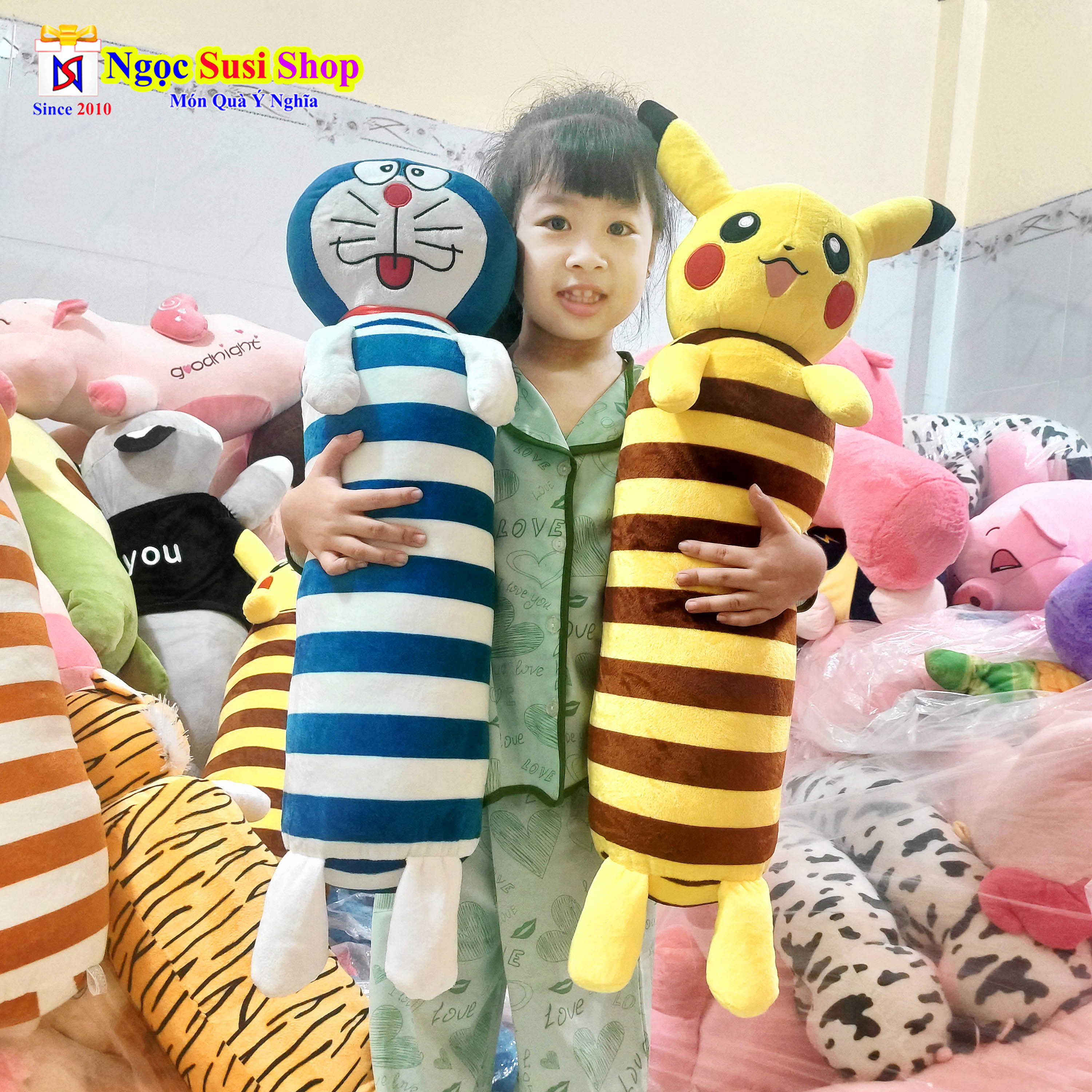 GỐI ÔM HÌNH THÚ CHO BÉ SIÊU MỊN RẤT ĐẸP