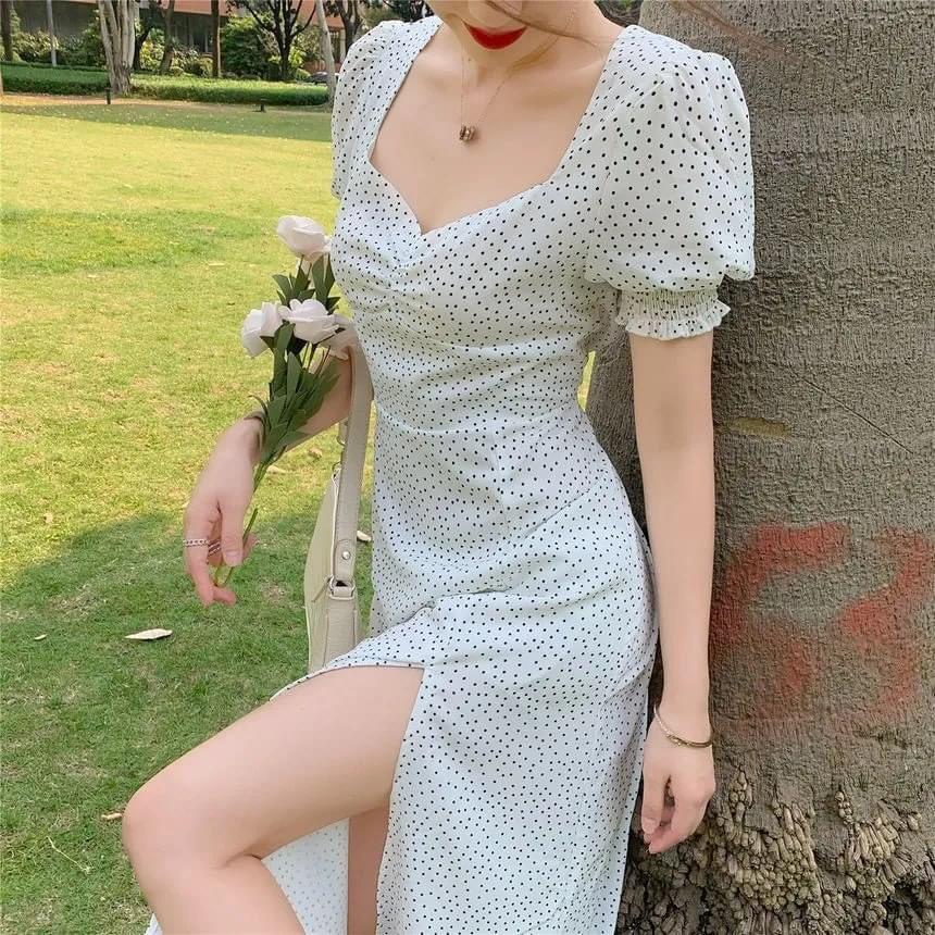Đầm hoa nhí, đầm nữ đi tiệc thời trang