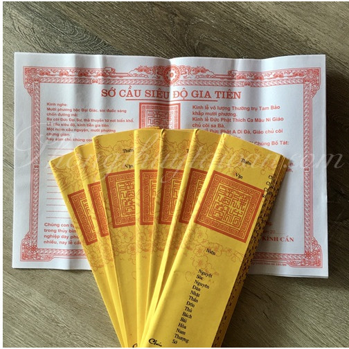 Sớ cúng Siêu độ Gia tiên
