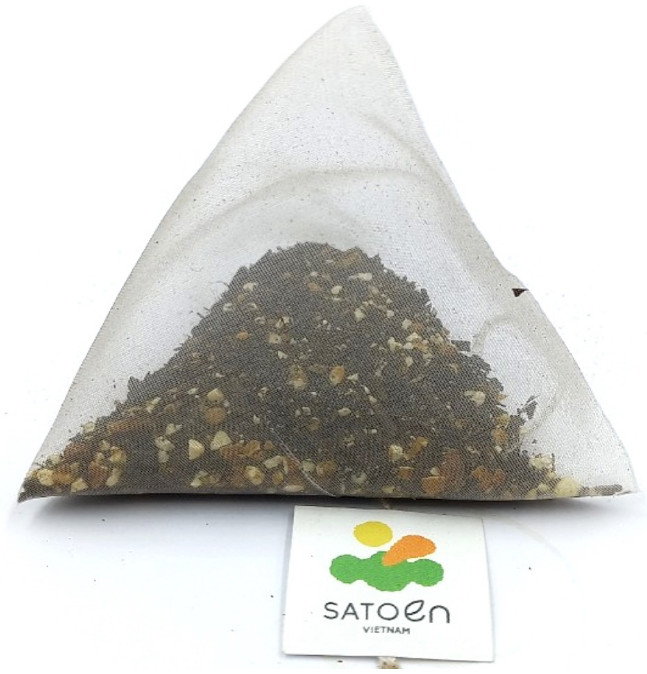 Trà túi lọc Houjicha Genmai 250g