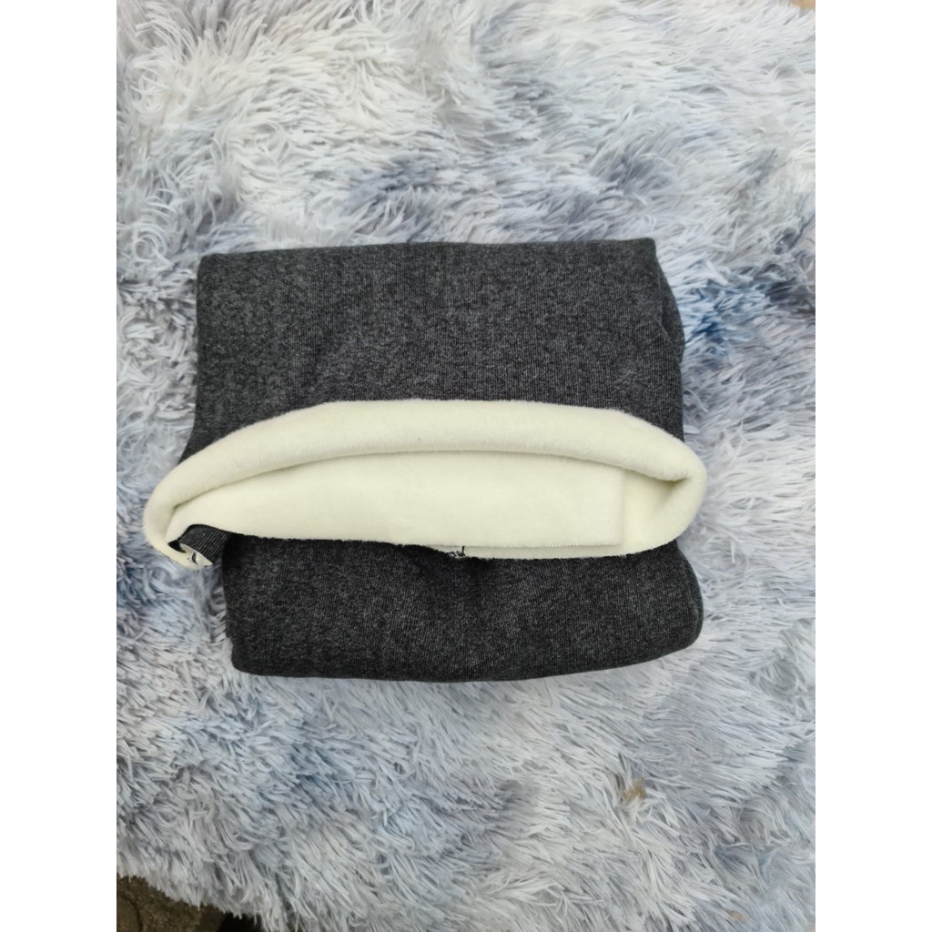 Áo Giữ Nhiệt Nữ Len Lót Lông Cổ Lọ Xuất Nhật MoTie Túi Hồng ( Túi Zip )