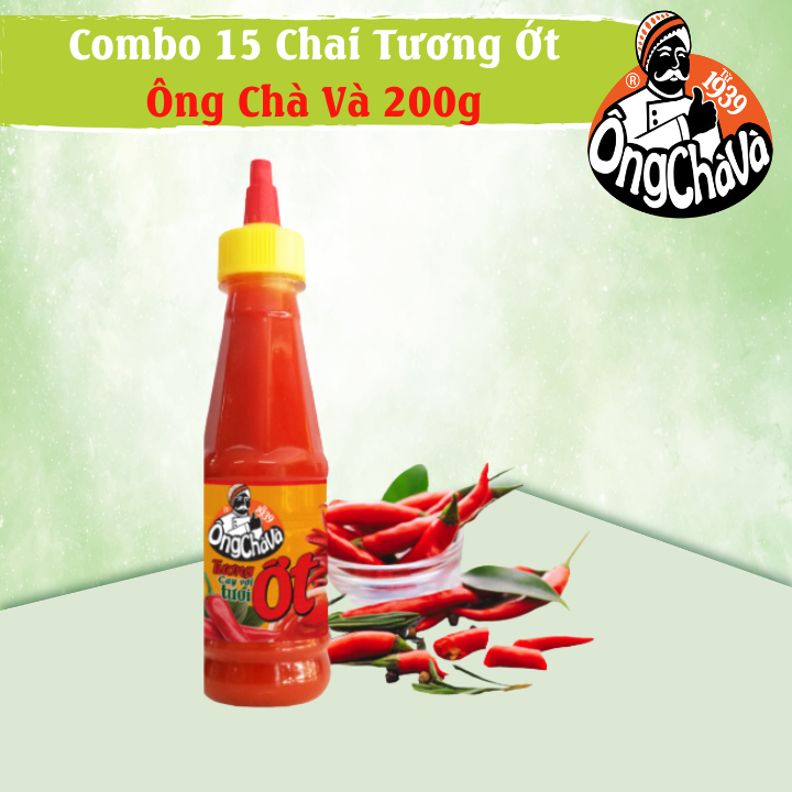 Combo 15 Chai Tương Ớt Ông Chà Và 200g