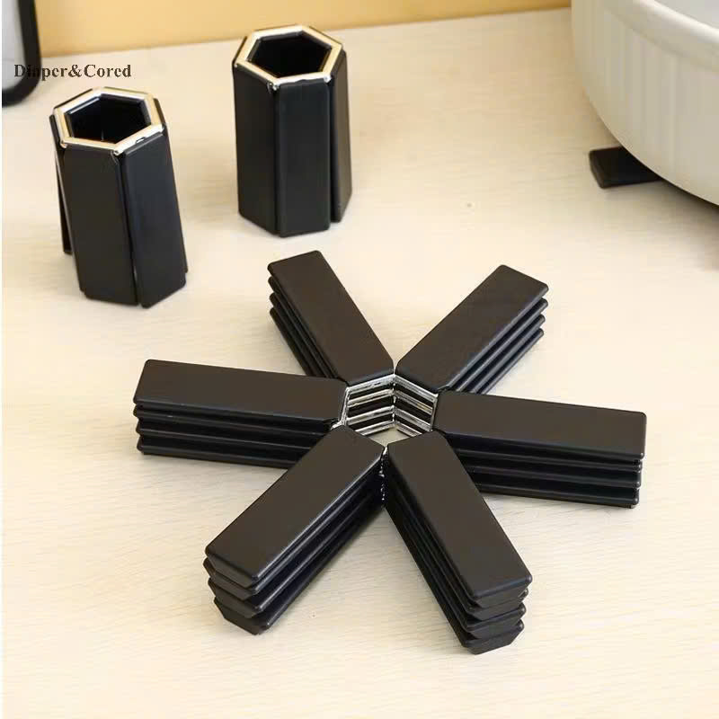 Miếng lót nồi lót cốc chịu nhiệt thông minh gấp gọn tiện lợi