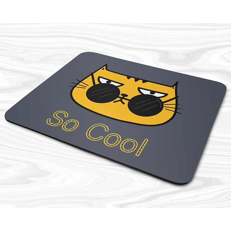 Miếng lót chuột mẫu Mèo so cool