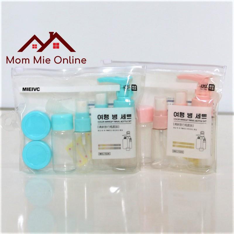 Bộ chiết mỹ phẩm 6 món tiện lợi khi đi du lịch - Size nhỏ - C105