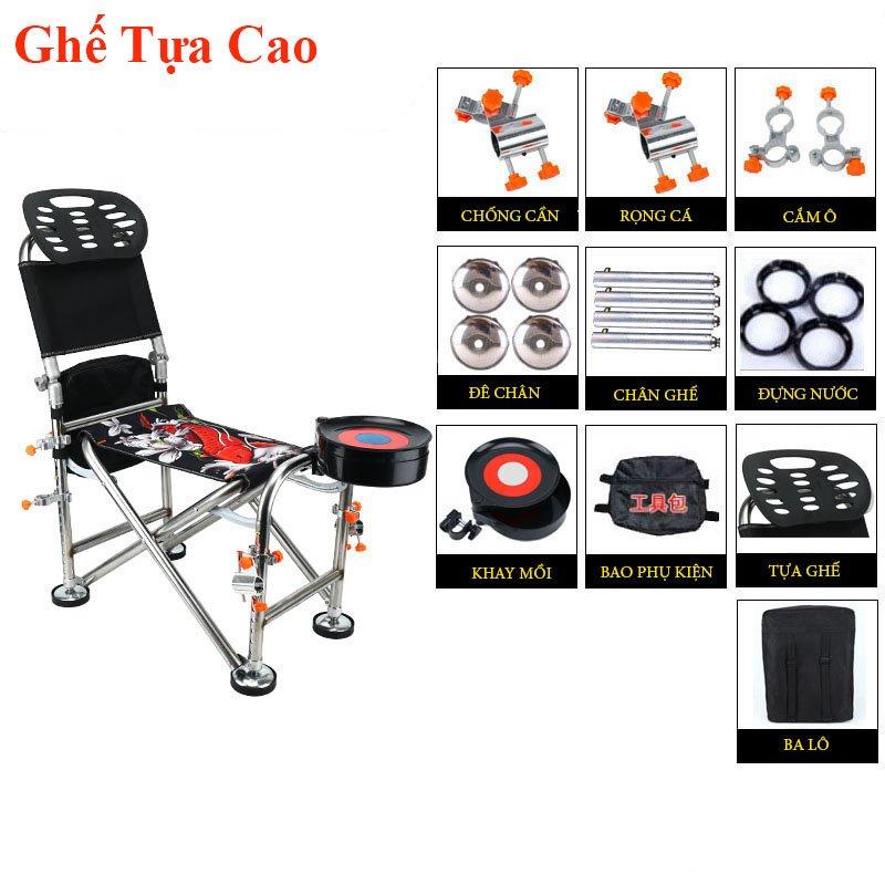 Ghế Câu Đài- ghế câu địa hình full phụ kiện -GDH-14