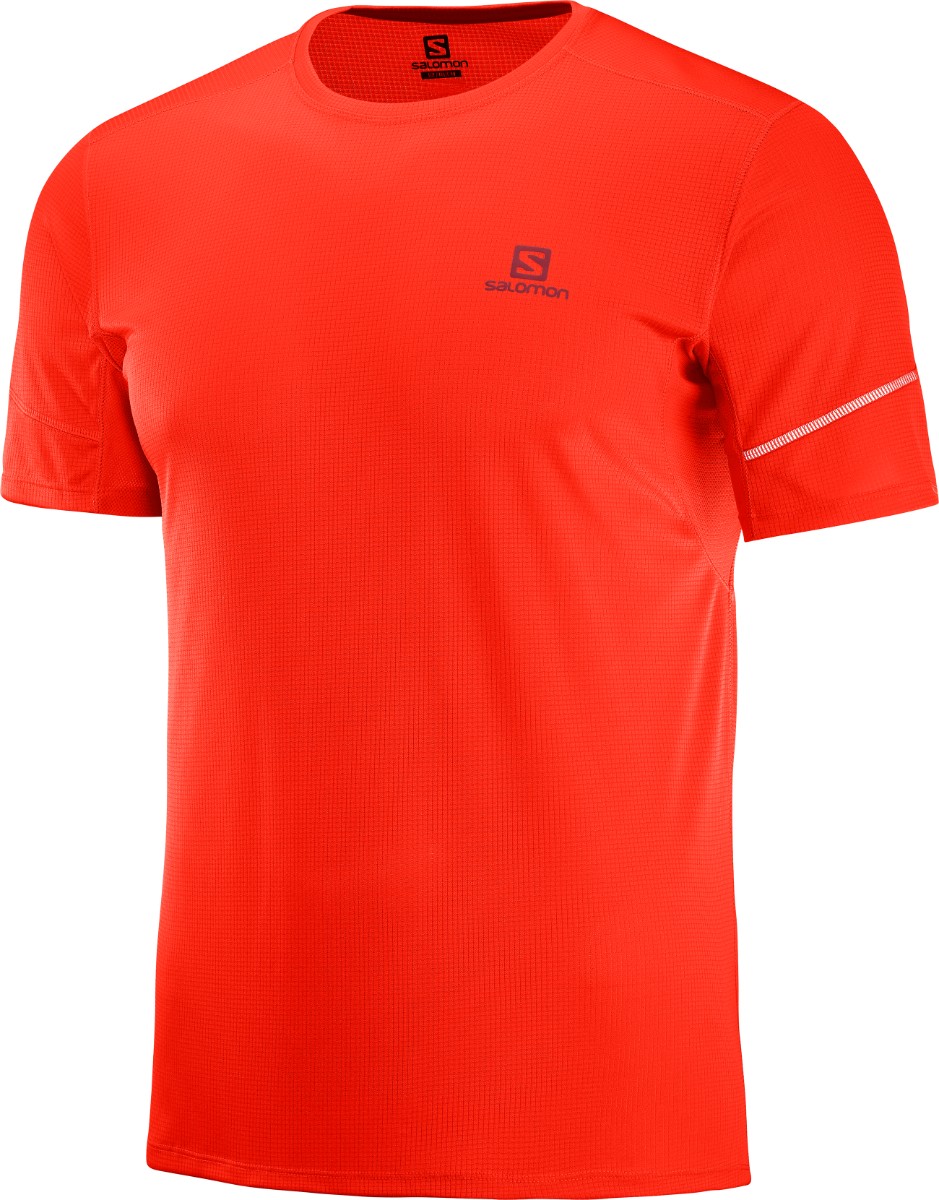 Áo thể thao nam AGILE SS TEE M FIERY RED - LC1051500