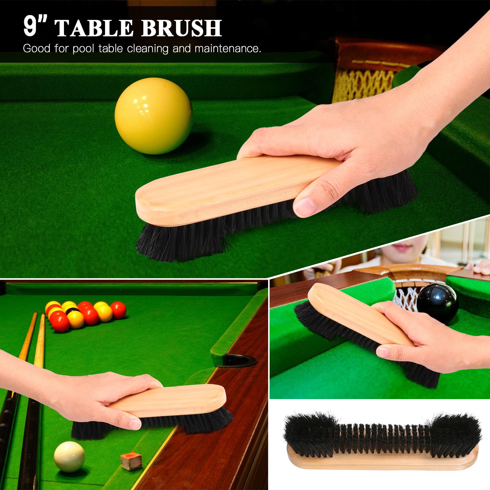Bàn chải đường sắt để bàn bằng gỗ với Bộ đánh bóng trục Cue Phụ kiện cho bàn bi-a