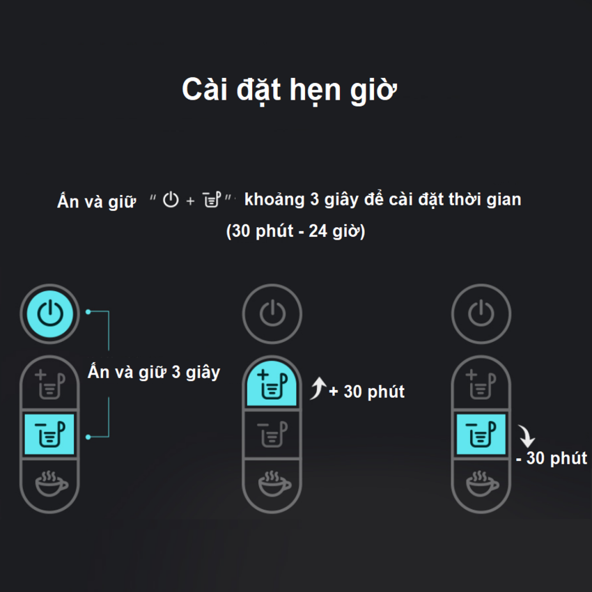 Máy pha cà phê 4 trong 1, Espresso, Viên Nén Nespresso, Nescafe Dolcegusto, Kcup thương hiệu Mỹ cao cấp HiBREW H6 - Hàng Nhập Khẩu