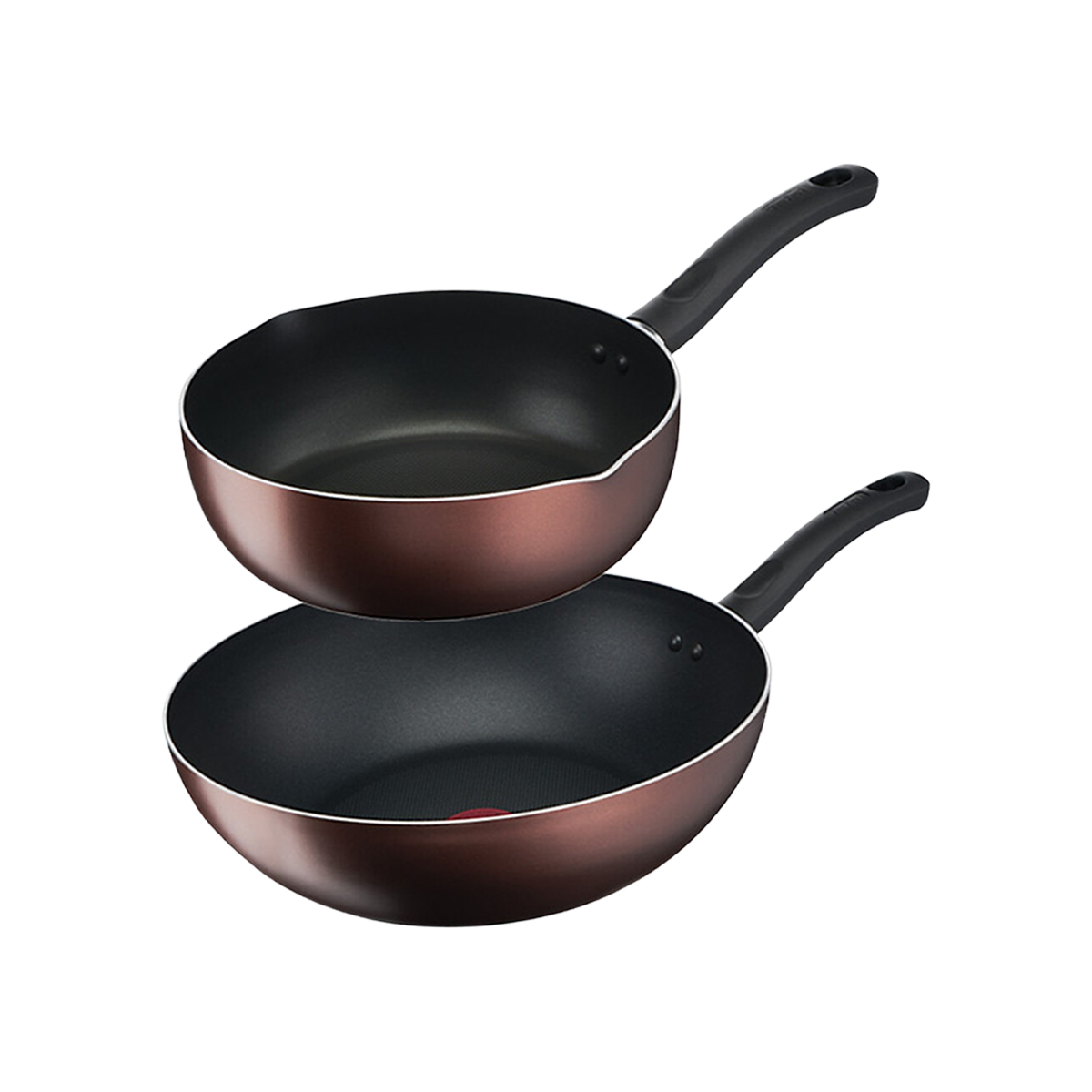 Bộ 2 chảo chống dính đáy từ Tefal Day by Day dùng cho mọi loại bếp - Hàng chính hãng