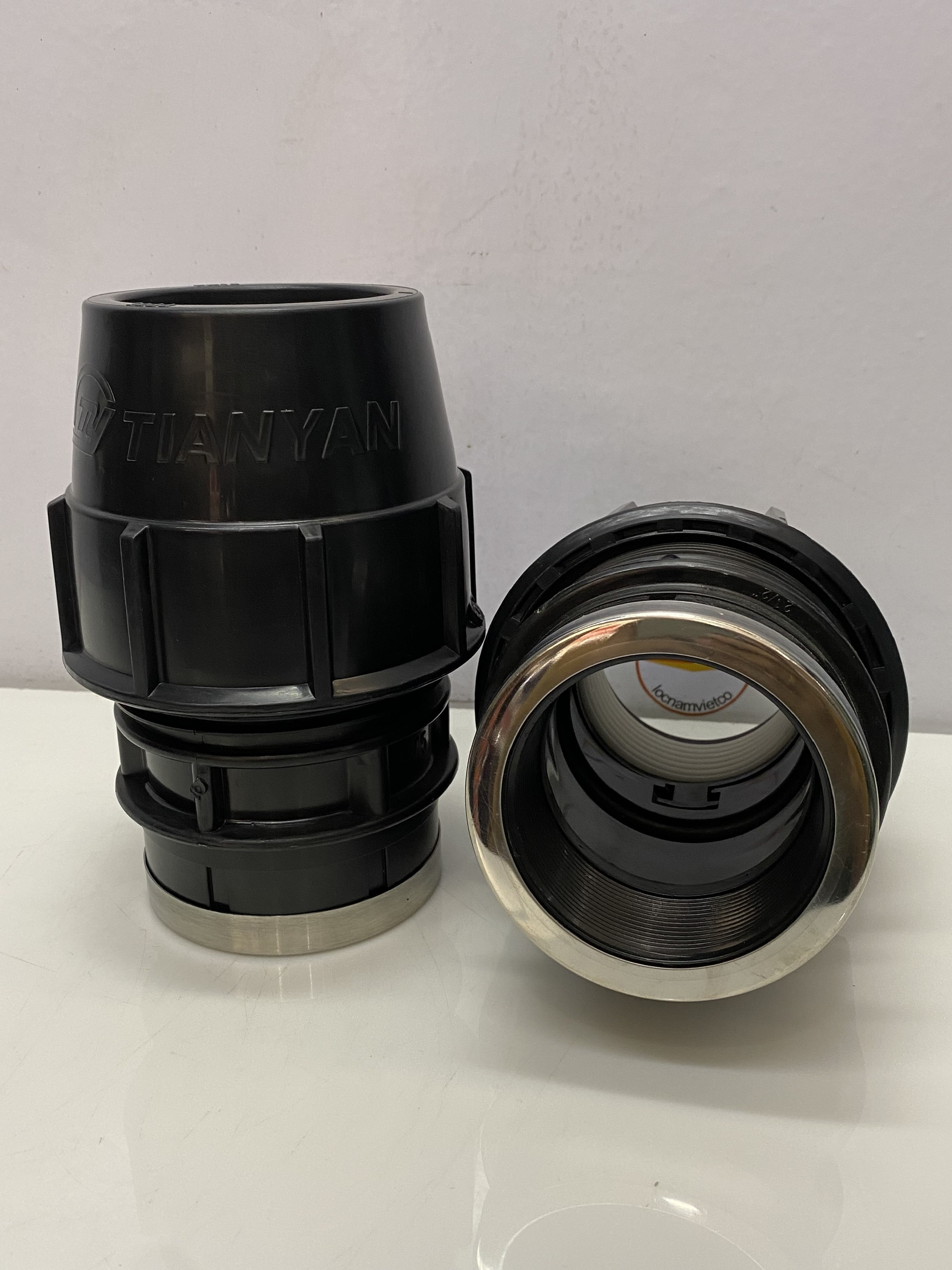 Nối ren trong HDPE phi 75