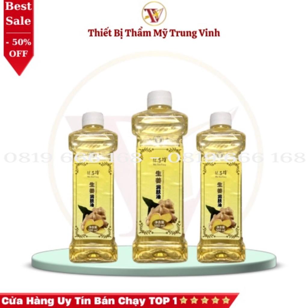 Tinh Dầu Massage Body Thảo Dược Gừng 500ml